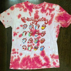 Tie Dye Rolling Stones Band T-Shirt